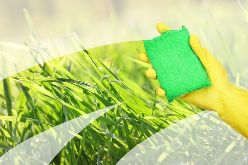 Escalation and review stage in a carpet cleaning complaint procedure