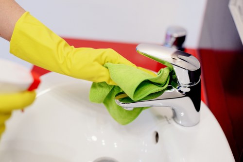 House cleaning service for a Bow home with a tidy living space