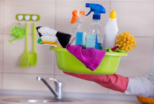 Office cleaning service for a Bow workplace reception area