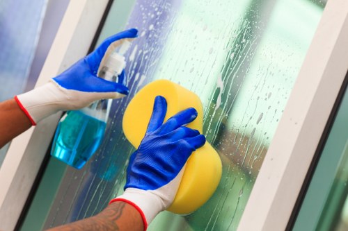Thorough kitchen and bathroom cleaning for a new home in Bow